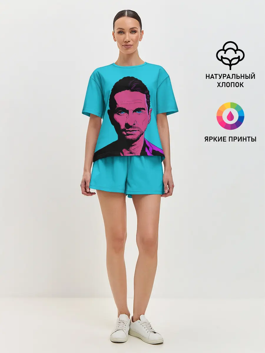 Женская пижама с шортами / Дэйв Гаан арт