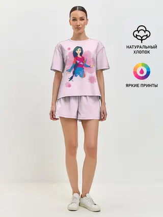 Женская пижама с шортами / Циркачка Мэй