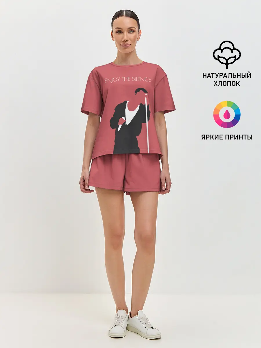 Женская пижама с шортами / Ганн на концерте