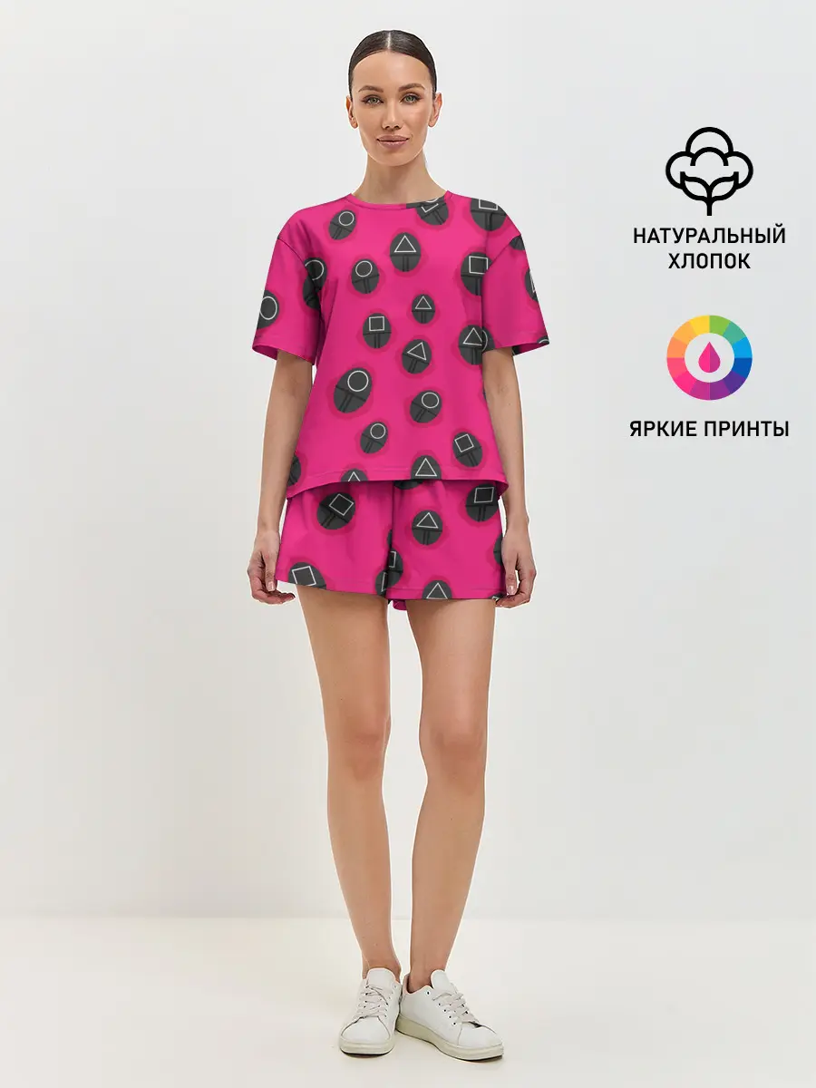 Женская пижама с шортами / Игра в кальмара | TКК