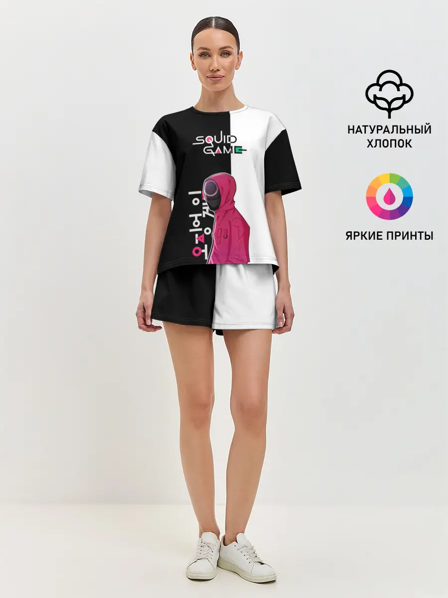 Женская пижама с шортами / Игра в кальмара | SG