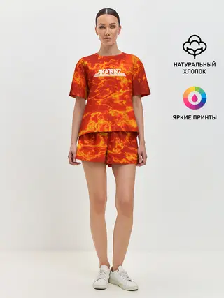 Женская пижама с шортами / ALKATRAZZ