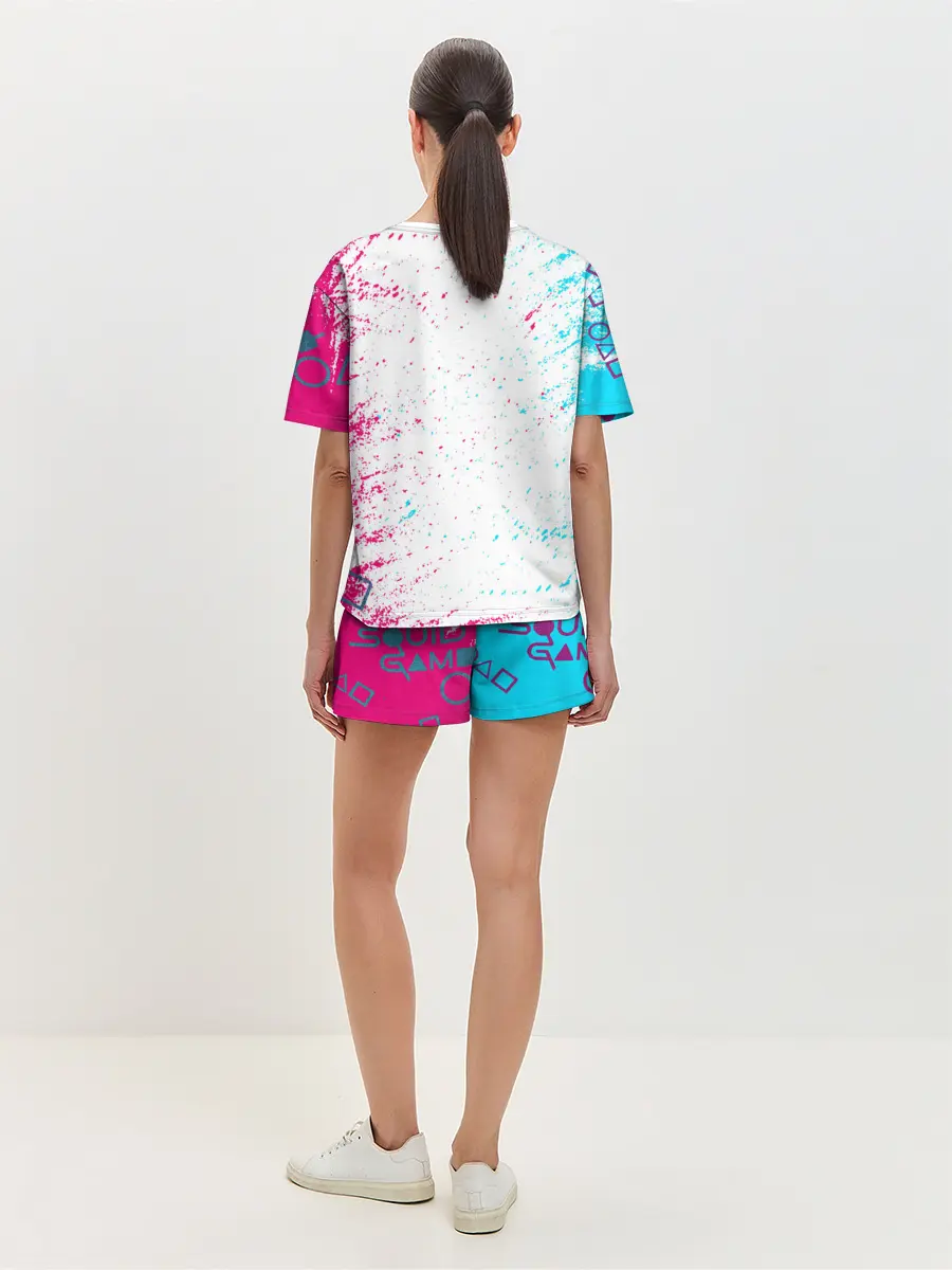 Женская пижама с шортами / Игра в кальмара | Squid Game | КУКЛА