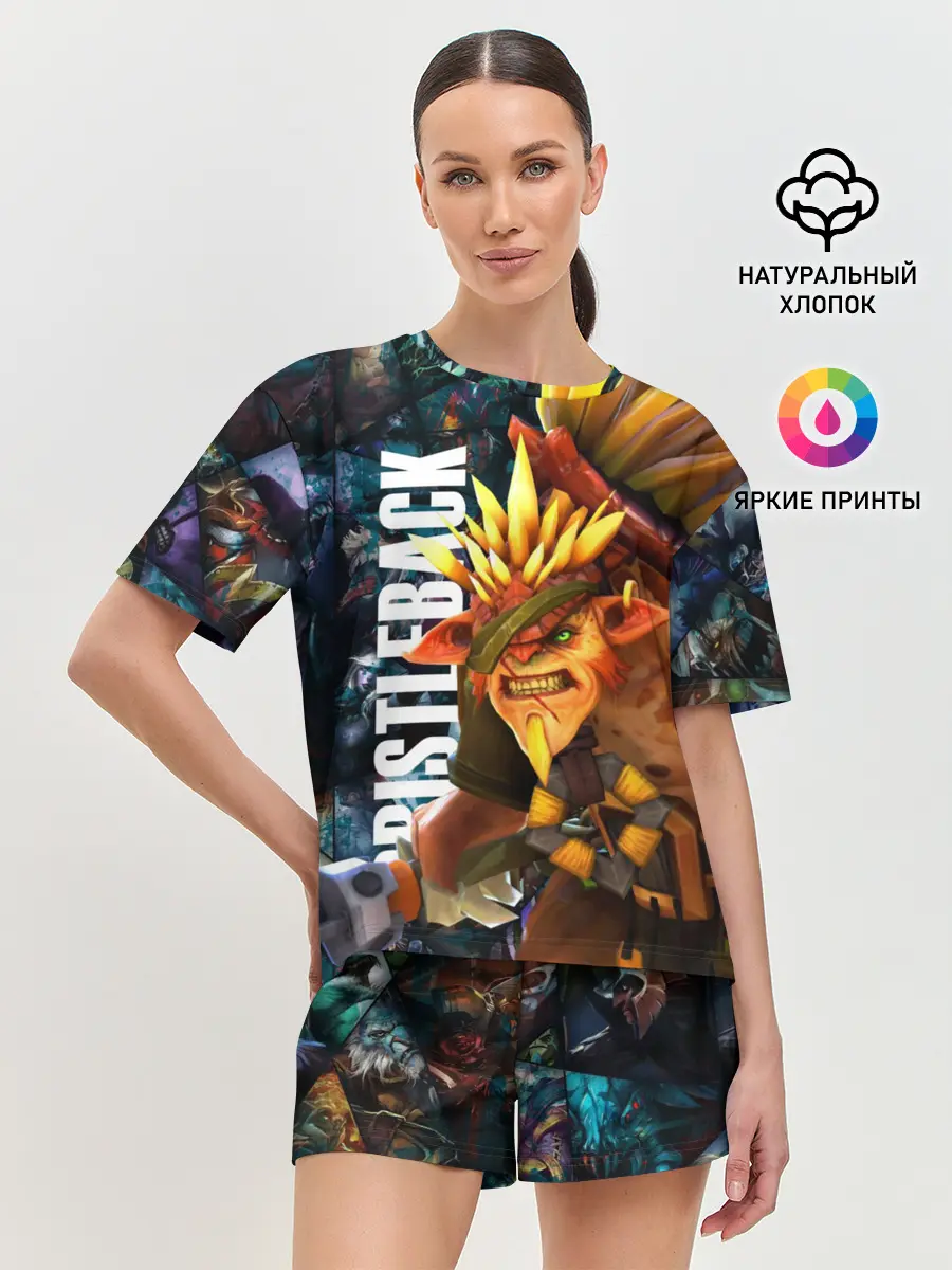 Женская пижама с шортами / Бристелбек