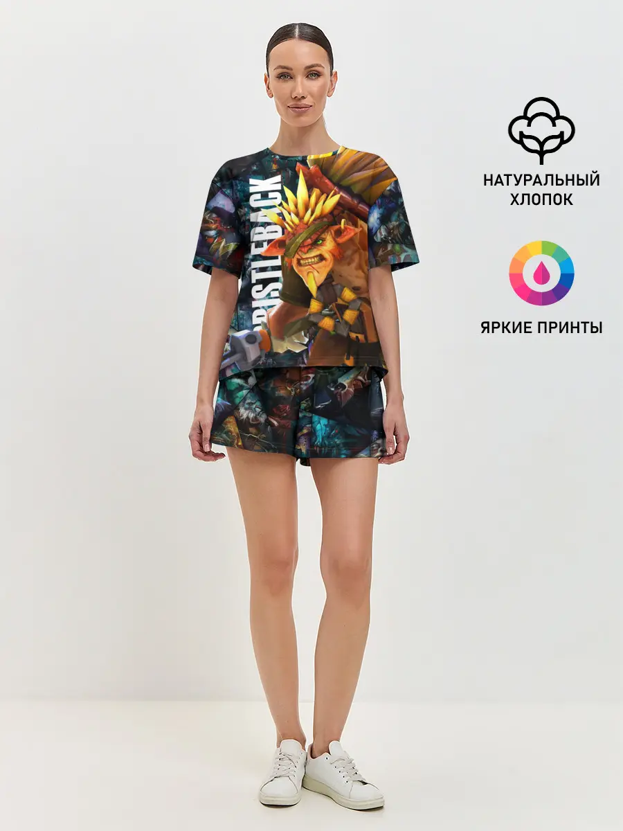 Женская пижама с шортами / Бристелбек