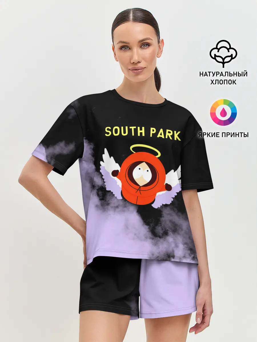 Женская пижама с шортами / Кенни реально умер | Южный парк