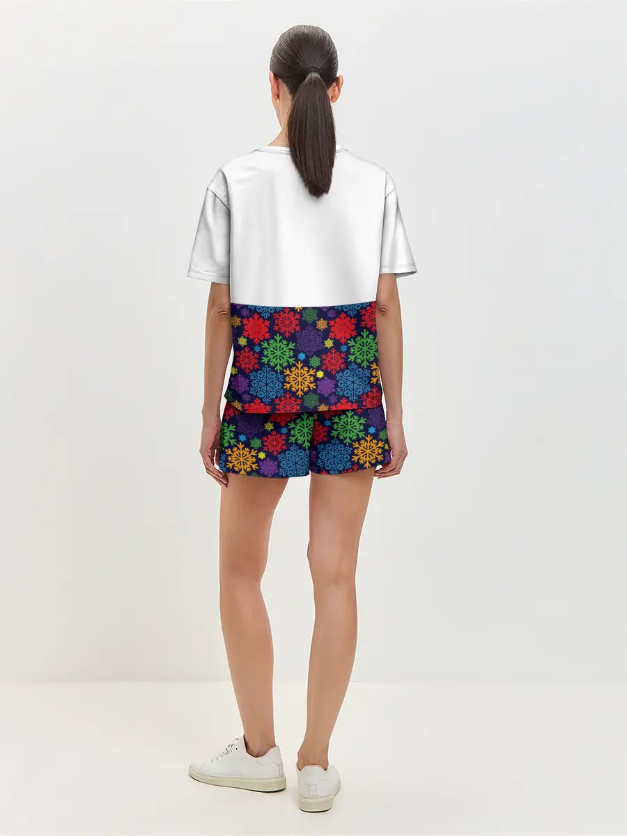 Женская пижама с шортами / Merry Christmas