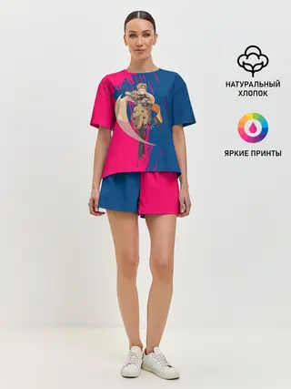 Женская пижама с шортами / Millia Rage