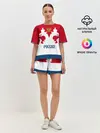 Женская пижама с шортами / Russia Team