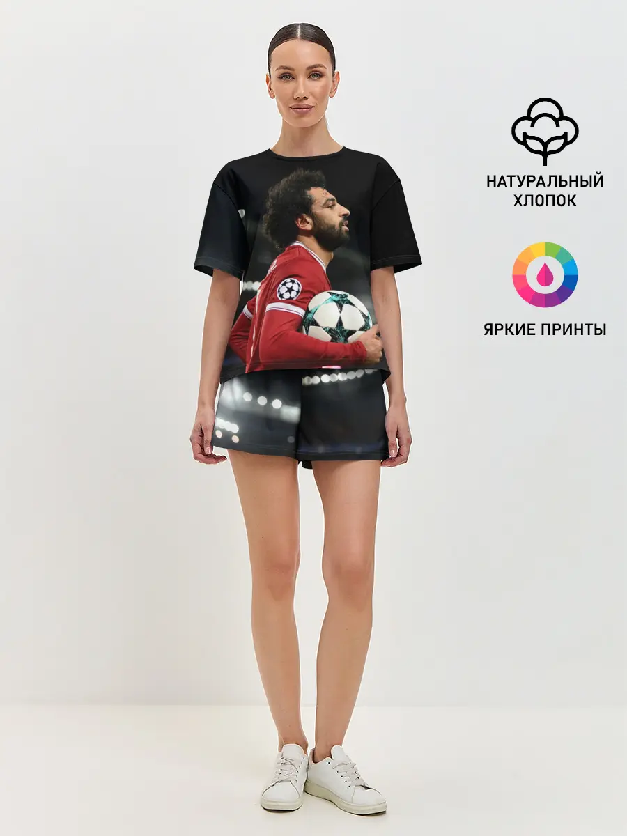 Женская пижама с шортами / Мохаммед Салах, Salah