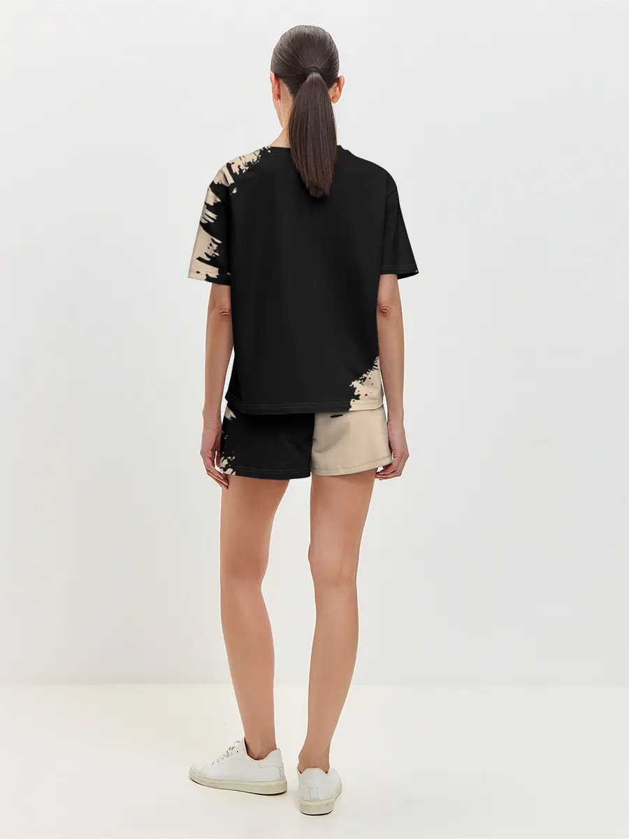 Женская пижама с шортами / RAMMSTEIN | Рамштайн Рок Лого