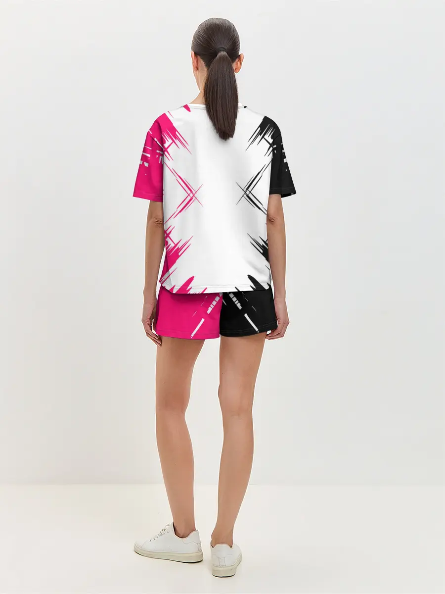 Женская пижама с шортами / SQUID GAME | ИГРА В КАЛЬМАРА | треугольник.