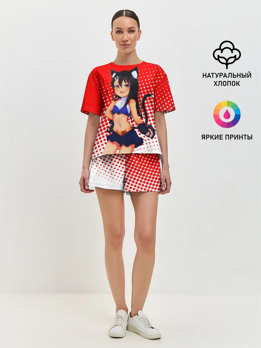 Женская пижама с шортами / Nagatorо