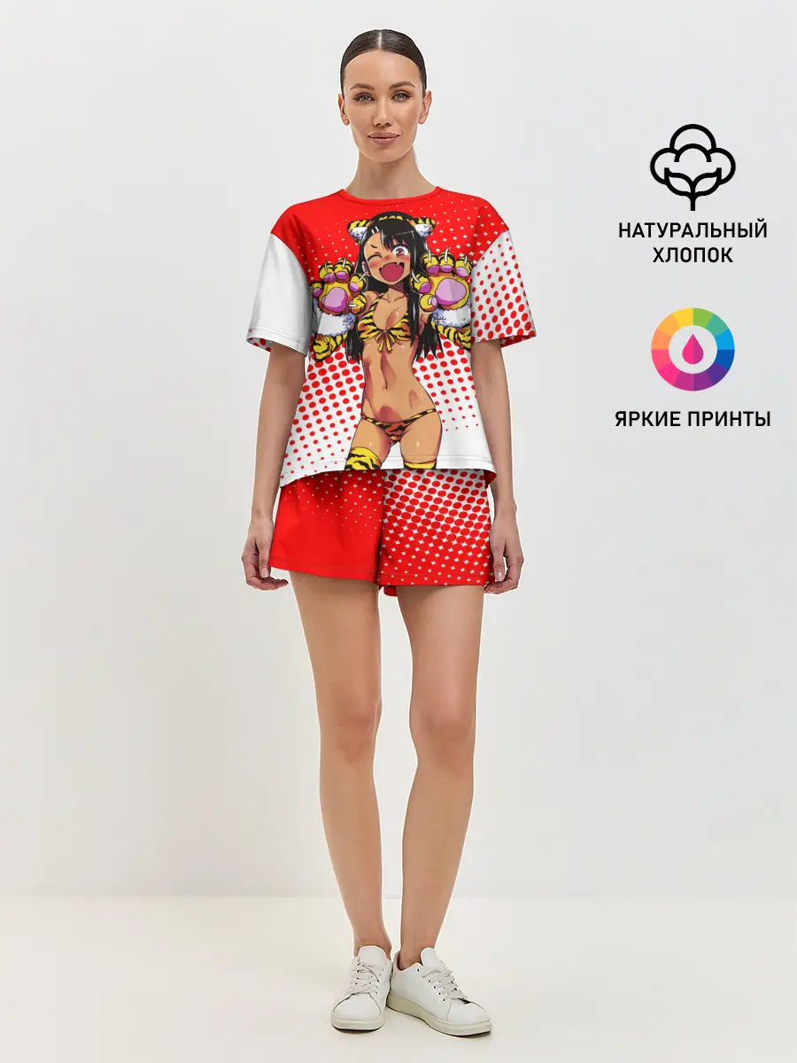 Женская пижама с шортами / Nаgatoro