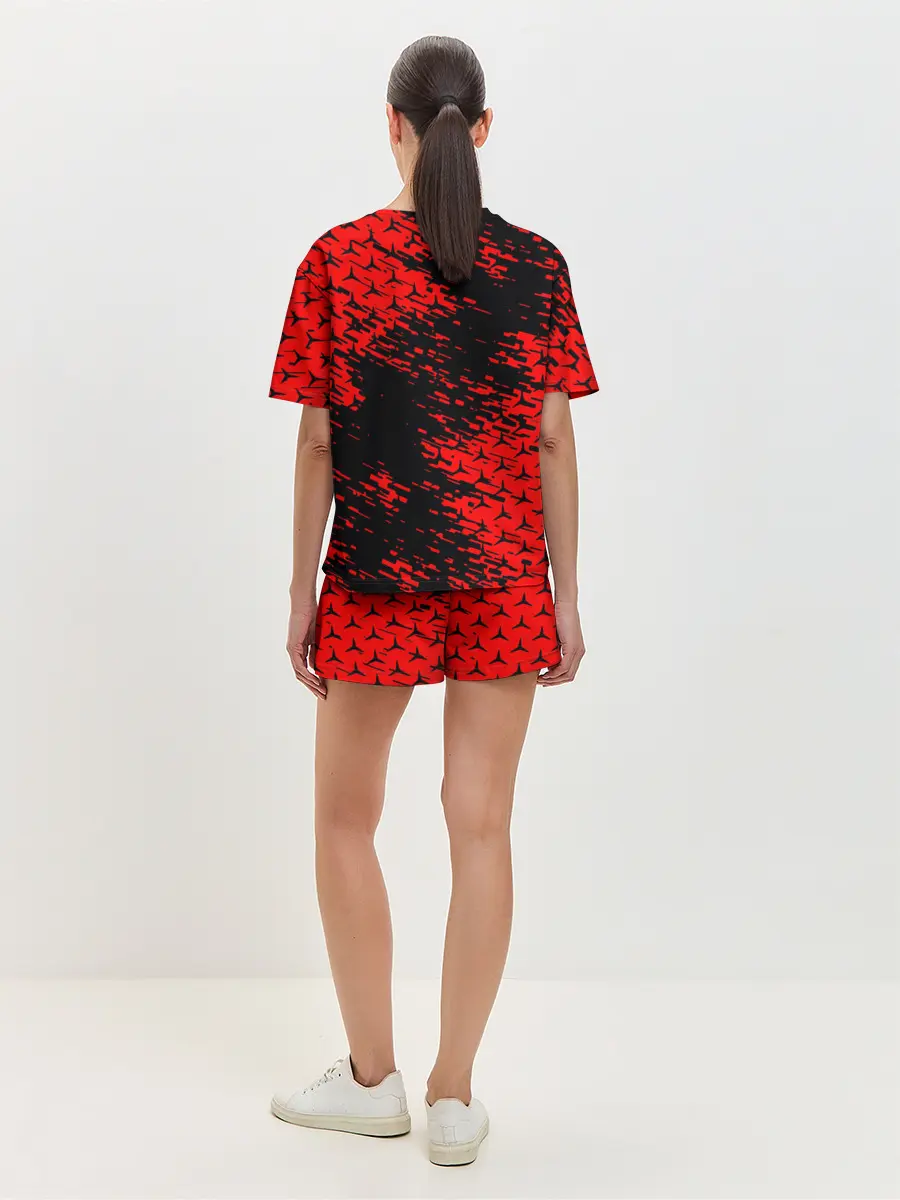 Женская пижама с шортами / Merсedes.