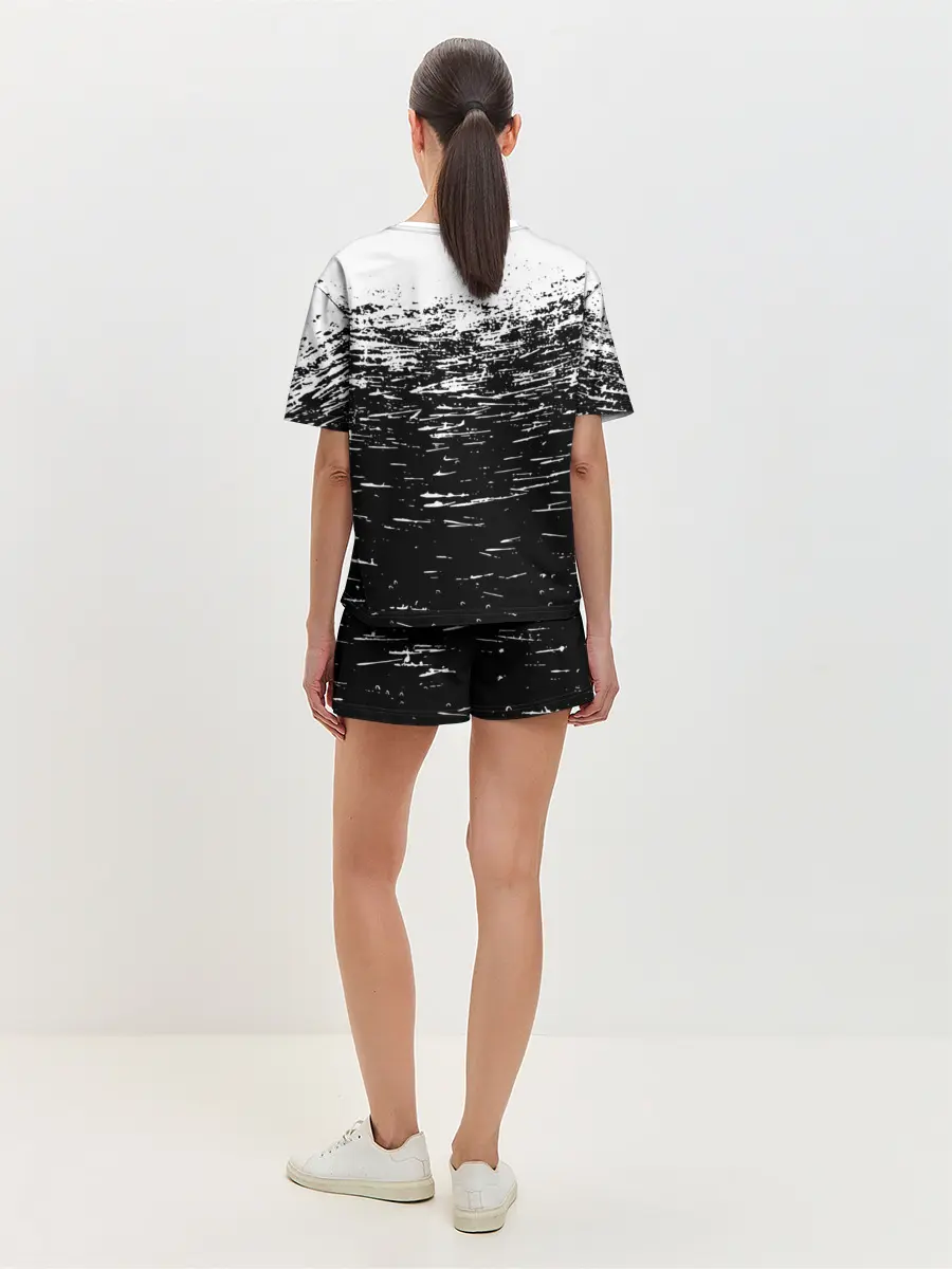 Женская пижама с шортами / Чёрный клевер: Бык.