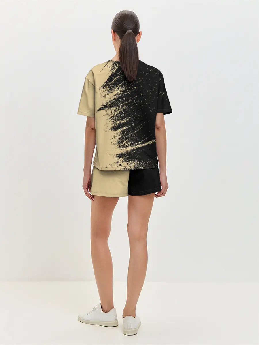 Женская пижама с шортами / Black clover bull.