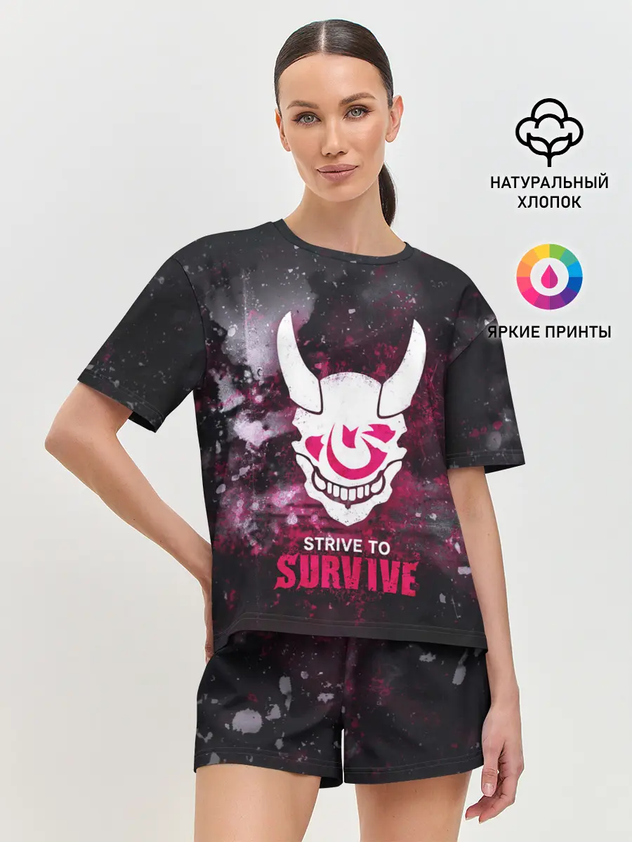 Женская пижама с шортами / Guilty gear strive