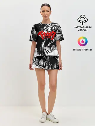 Женская пижама с шортами / БЕРСЕРК РИСУНОК | BERSERK