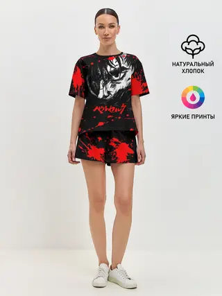 Женская пижама с шортами / ГАТС БЕРСЕРК | BERSERK