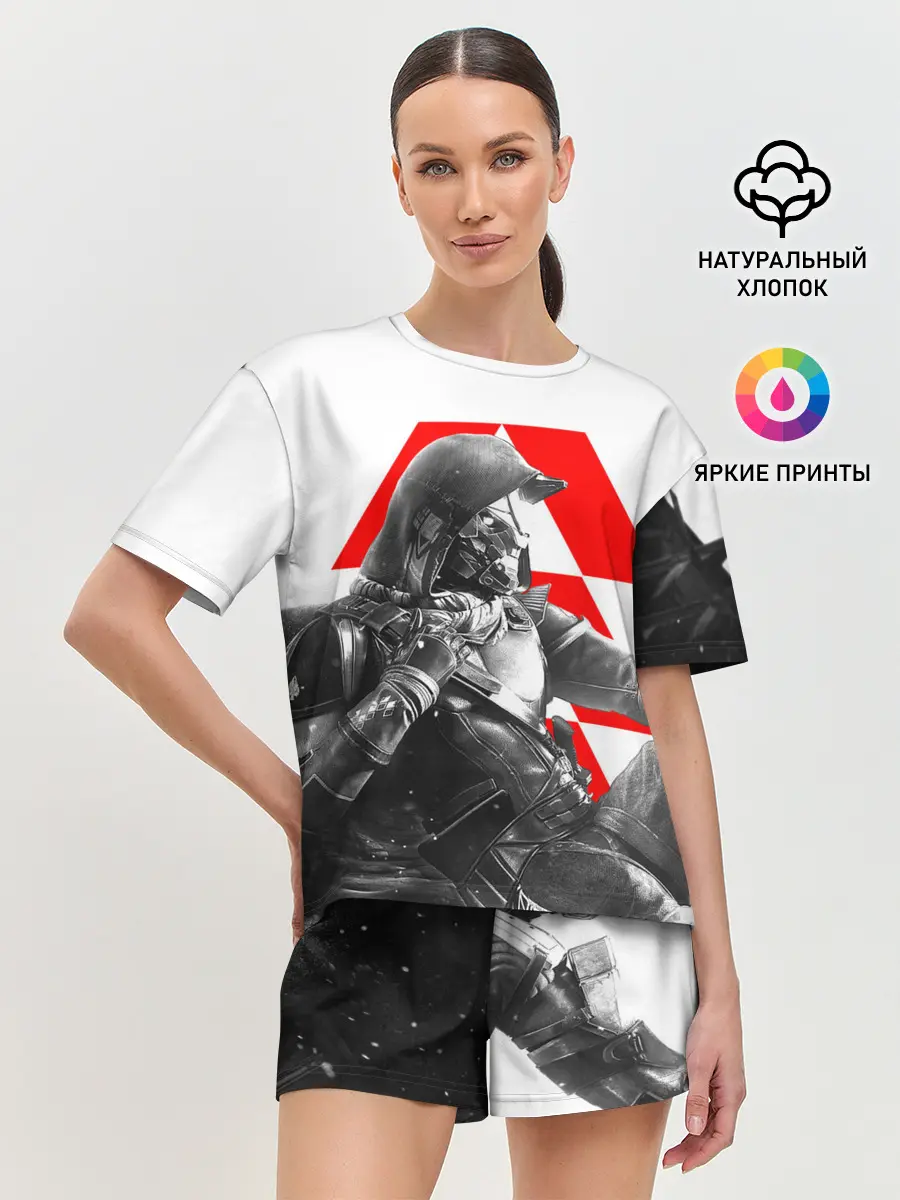 Женская пижама с шортами / DESTINY CAYDE 6 / КЕЙД 6 ОХОТНИК EXO