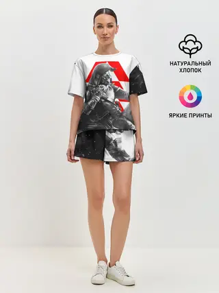 Женская пижама с шортами / DESTINY CAYDE 6 / КЕЙД 6 ОХОТНИК EXO