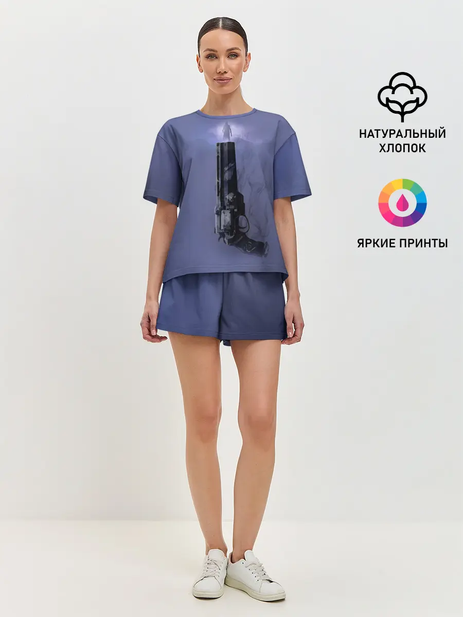 Женская пижама с шортами / DESTINY 2 КЕЙД 6 И ЕГО РЕВОЛЬВЕР