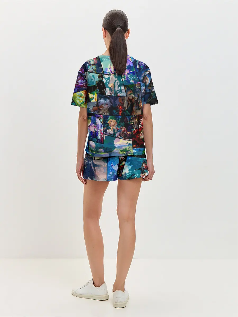 Женская пижама с шортами / Kaeya | Genshin Impact