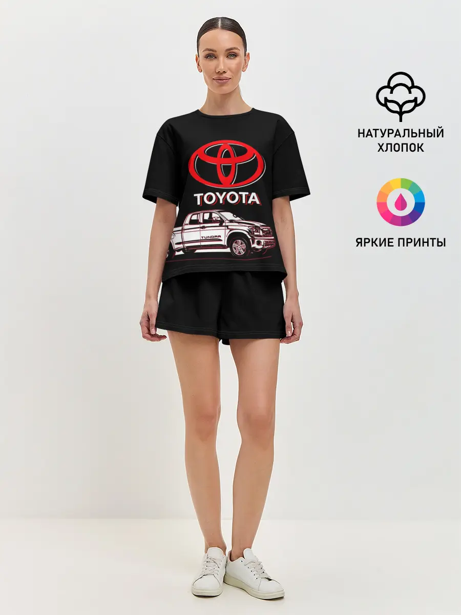 Женская пижама с шортами / Tundra - Toyota