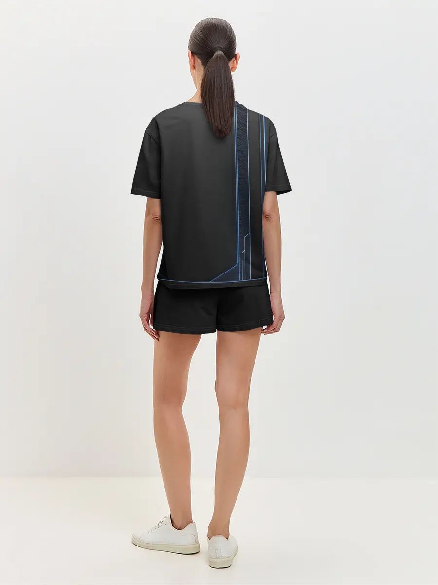 Женская пижама с шортами / сдвиг