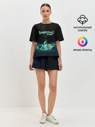 Женская пижама с шортами / Evanescence lost in paradise