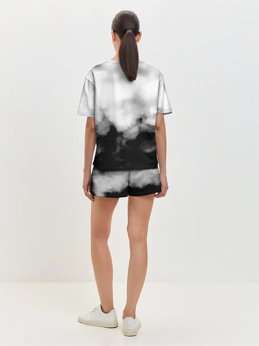 Женская пижама с шортами / Берсерк: Облачно.