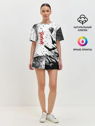 Женская пижама с шортами / Берсерк: Гранж.