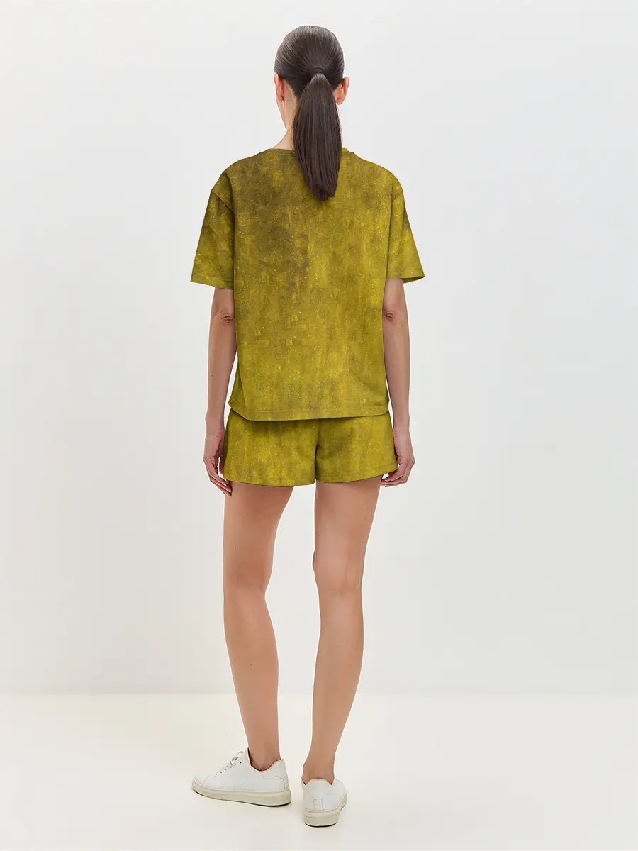 Женская пижама с шортами / Влюблённые поцелуй художник Климт