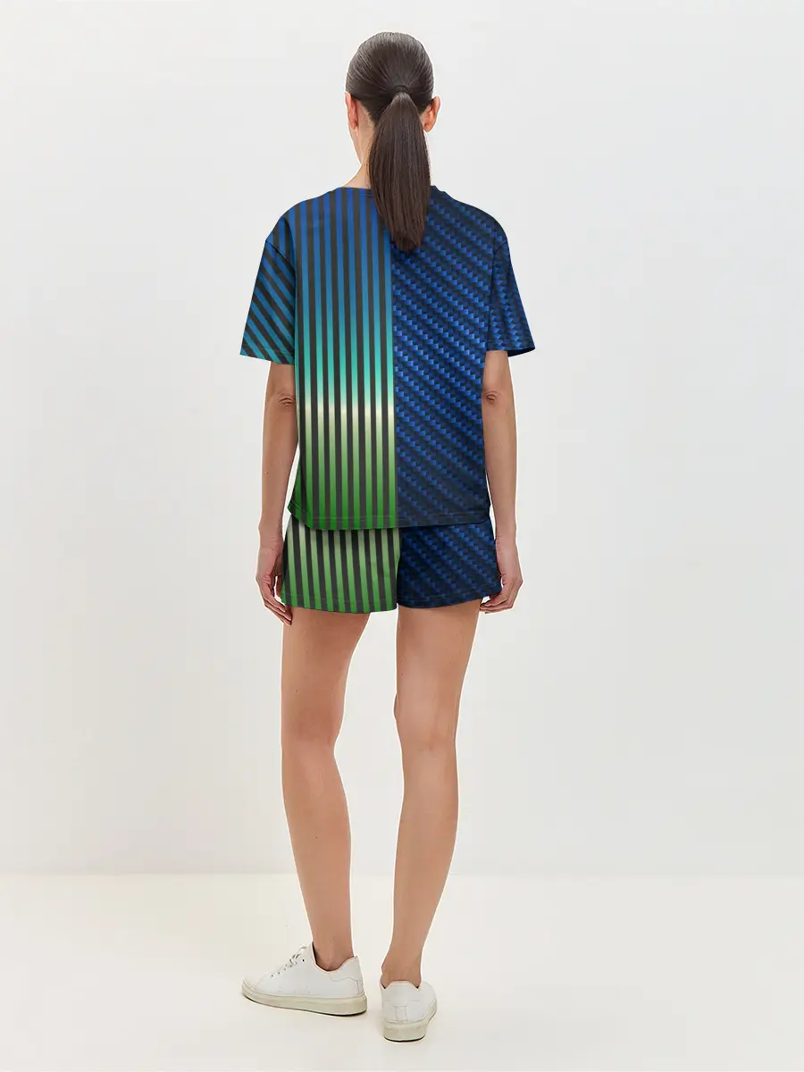 Женская пижама с шортами / Фантазия на тему Alfa-Romeo