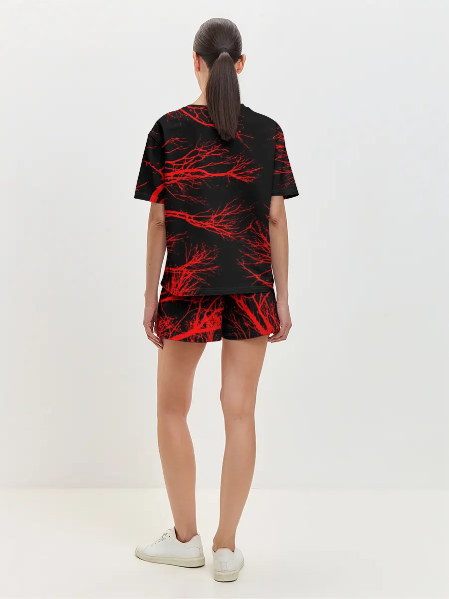 Женская пижама с шортами / Berserk: Ветки деревьев