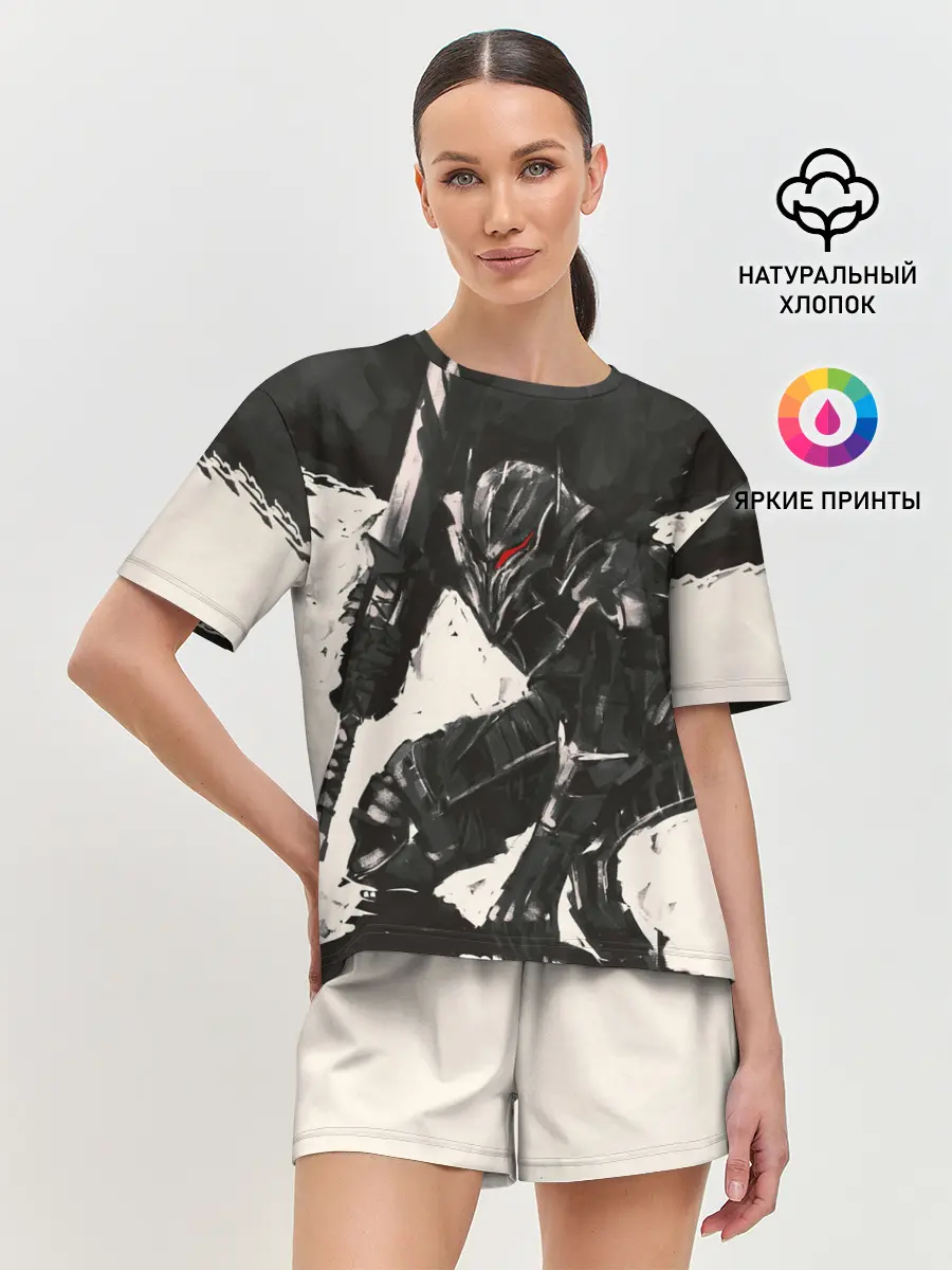 Женская пижама с шортами / BERSERK ILLUSTRATION | БЕРСЕРК