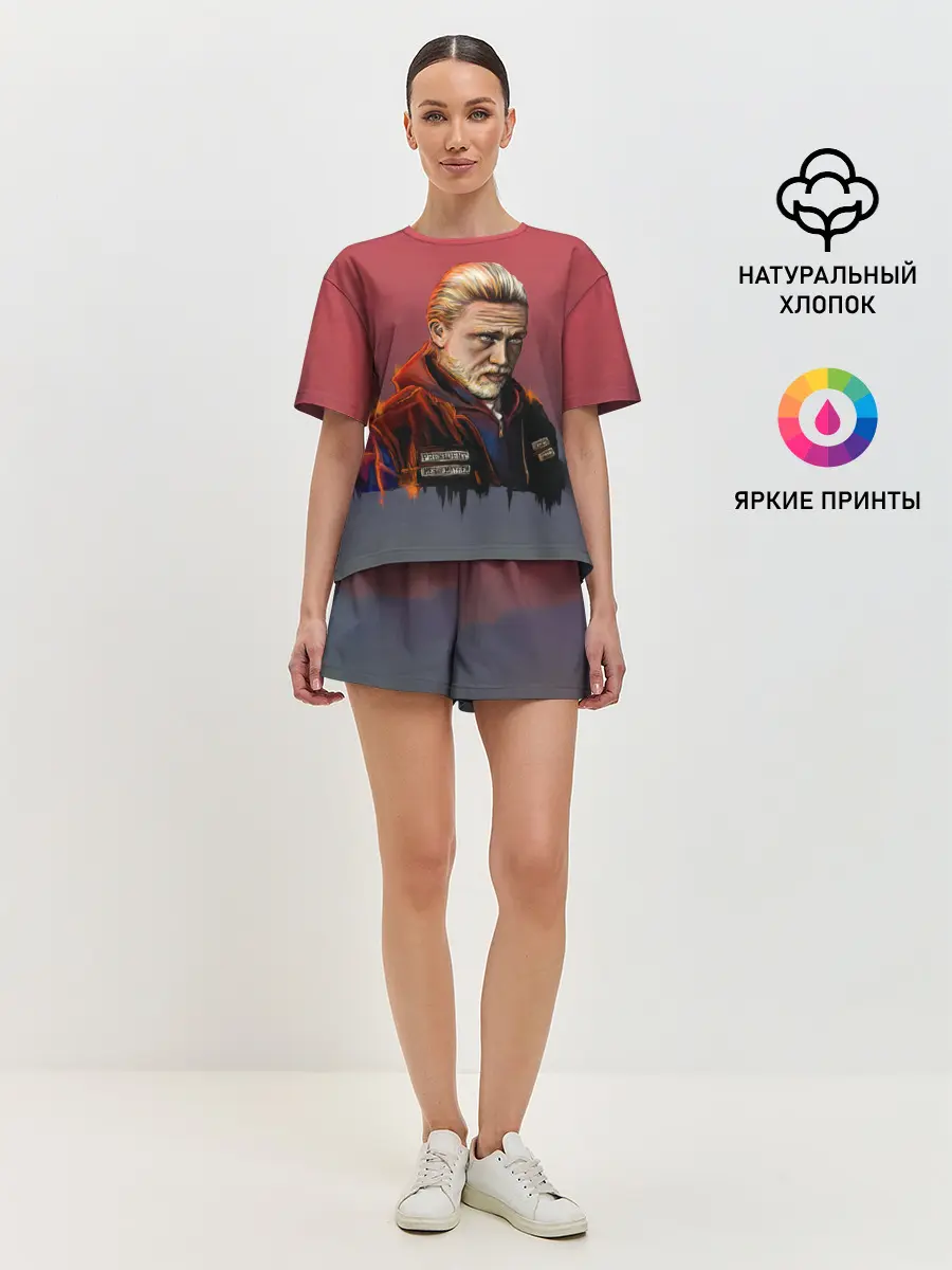 Женская пижама с шортами / Джекс