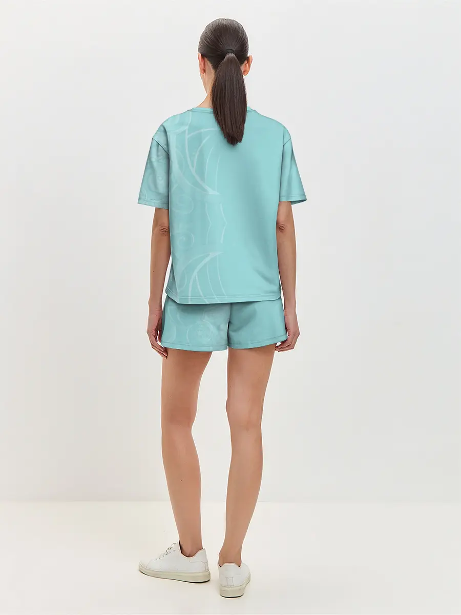 Женская пижама с шортами / С геройским мечом