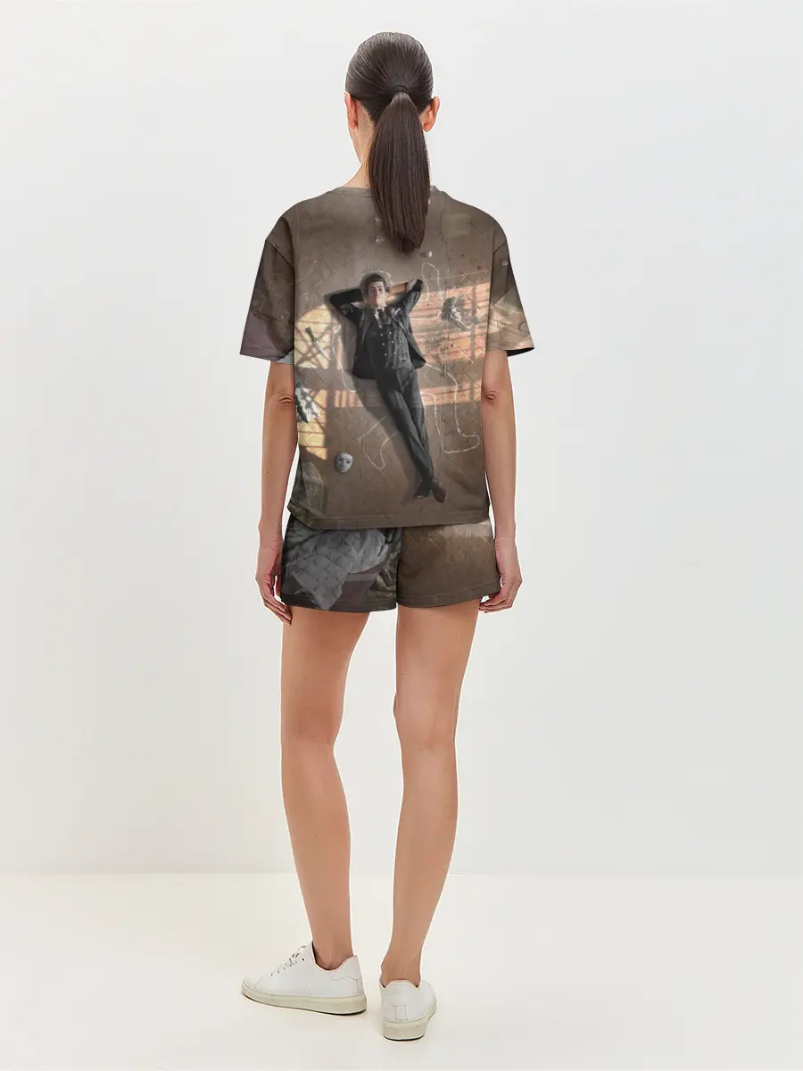 Женская пижама с шортами / Sherlock Holmes Part One