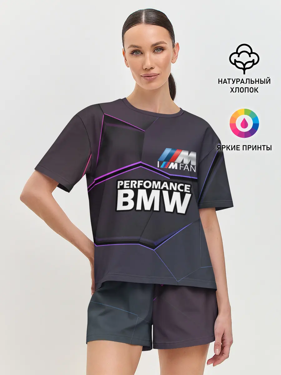 Женская пижама с шортами / BMW Perfomance