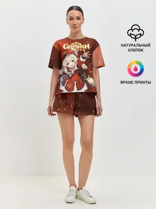 Женская пижама с шортами / КЛИ | KLEE | ГЕНШИН