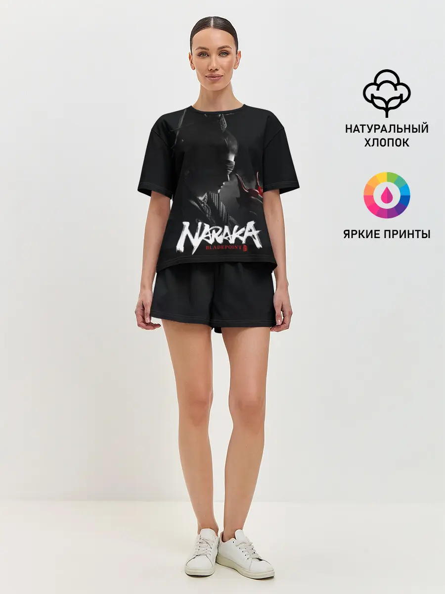 Женская пижама с шортами / Naraka bladepoint