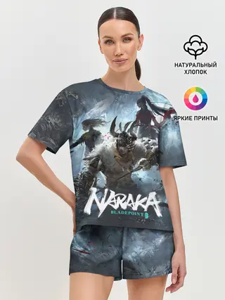 Женская пижама с шортами / Naraka team