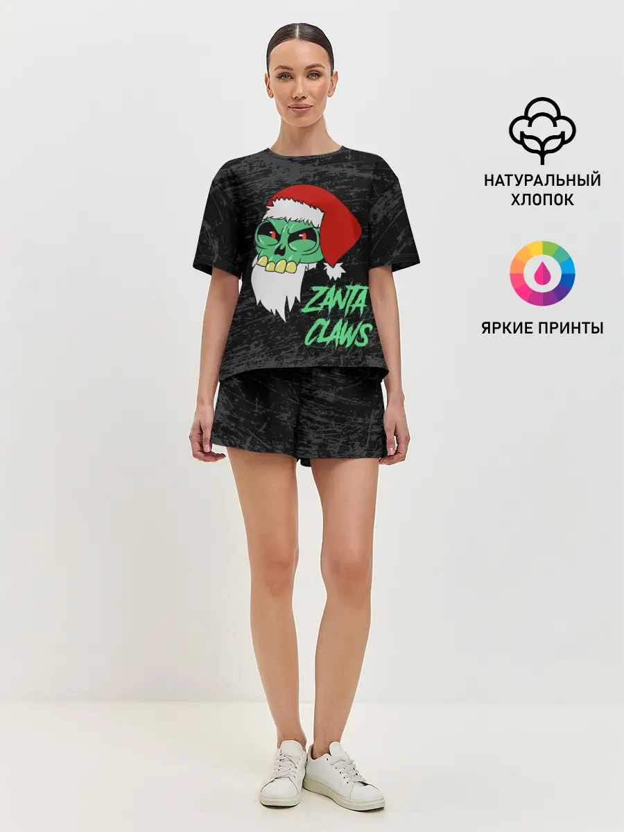 Женская пижама с шортами / Zanta Claws.