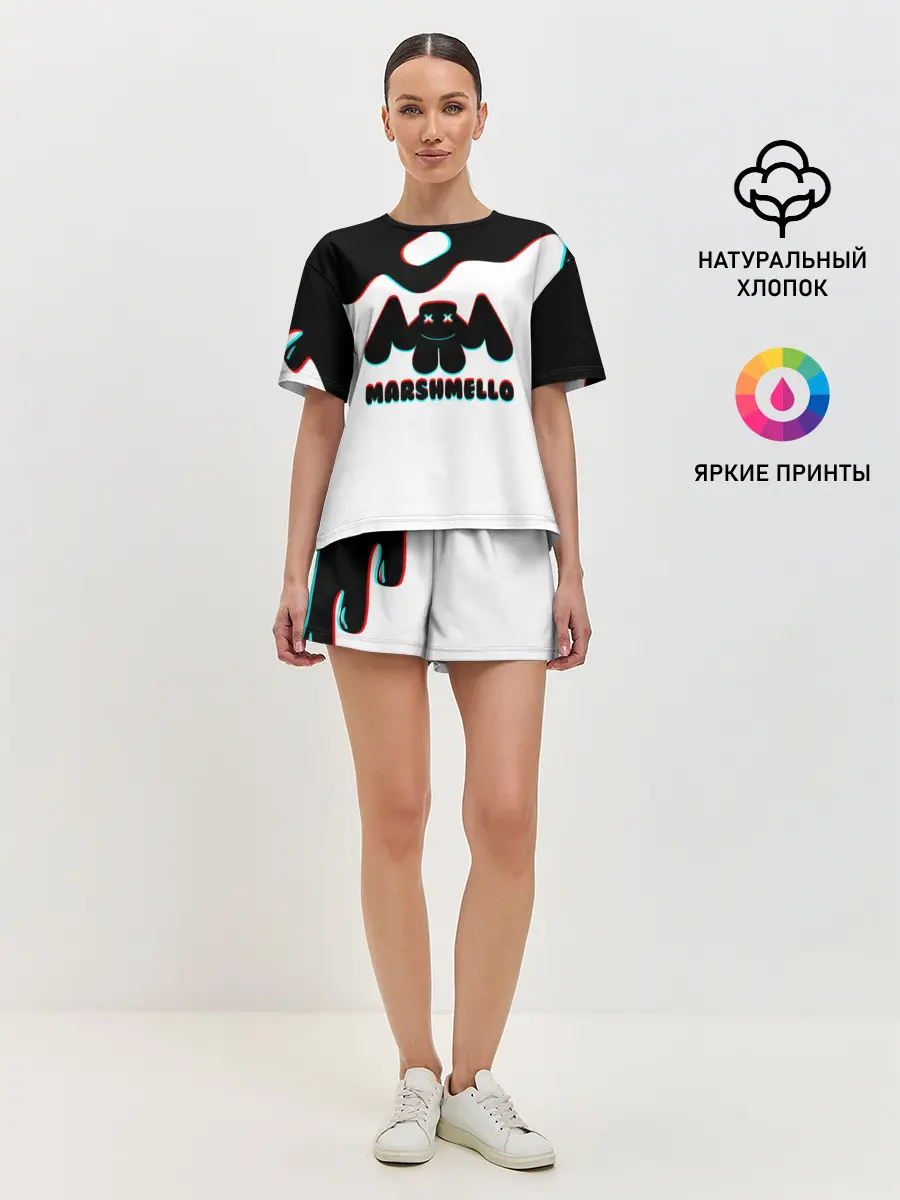 Женская пижама с шортами / MARSHMELLO MELT: МАРШМЕЛЛО