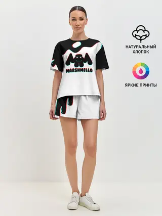 Женская пижама с шортами / MARSHMELLO MELT: МАРШМЕЛЛО