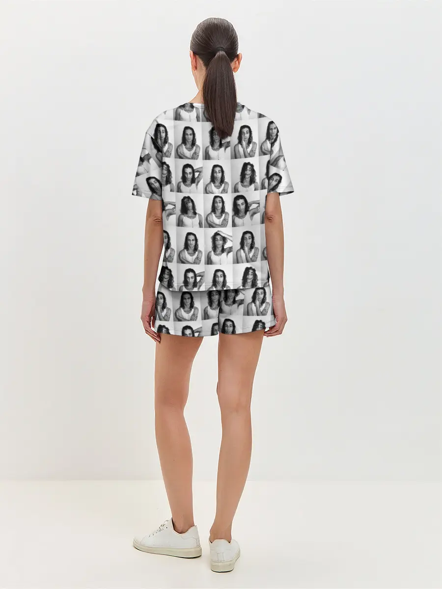 Женская пижама с шортами / Damiano David.