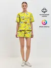 Женская пижама с шортами / Губка Боб / SpongeBob pattern