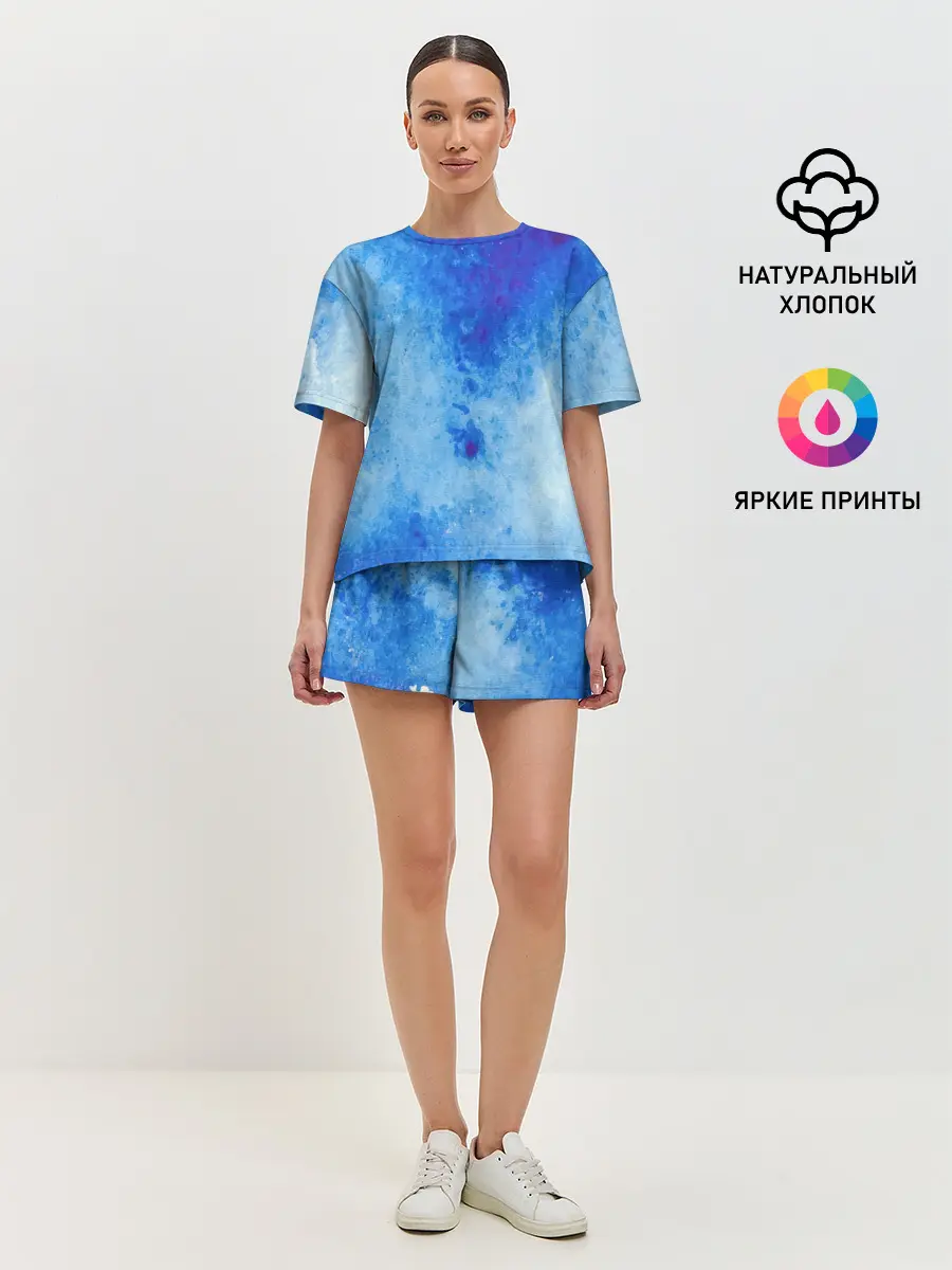 Женская пижама с шортами / Заморозки